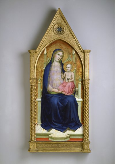 Madonna en el Trono de Lorenzo Monaco